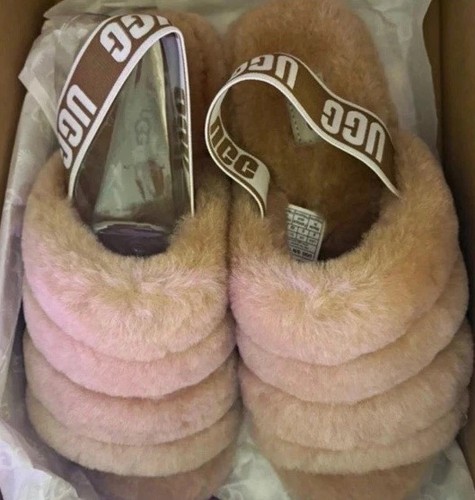 Ugg fluff yeah slide slippers - fluff,